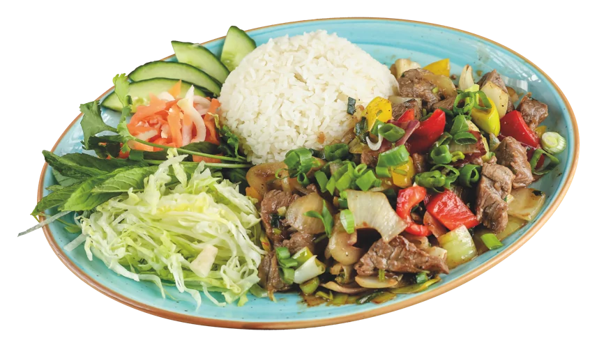 Bò Lúc Lắc – wokad ryggbiff serverad hos Mama Viêt i Solna